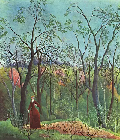 Walk in the Wood Henri Rousseau
